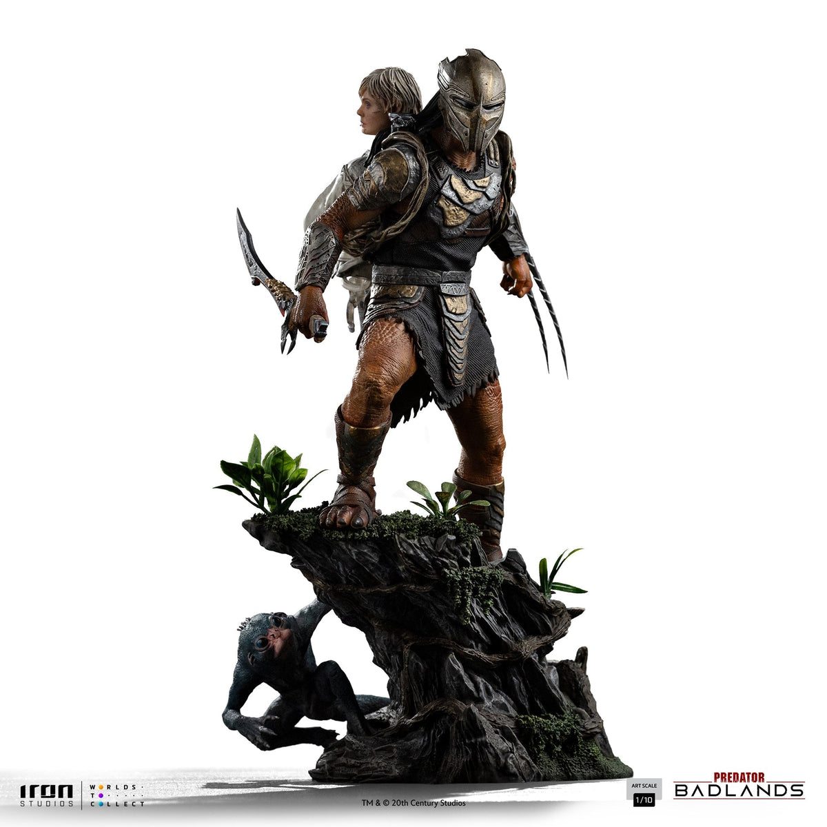 Pre-Order - Statue Predator Dek & Thia - Predator: Badlands - Art Scale 1/10 - Iron Studios