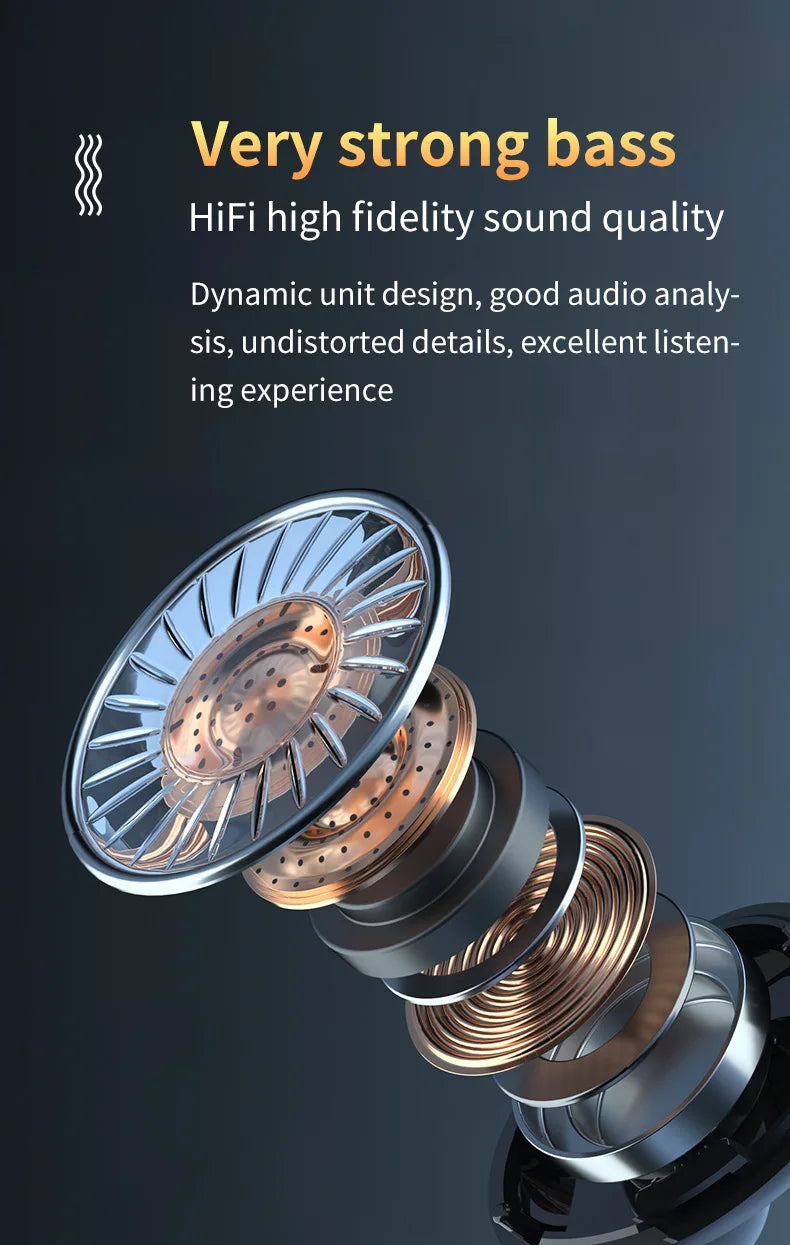 Wireless Earbuds Bluetooth Headphones with Power Bank - High Quality Sound, Sports, Music & Gaming Earphones
