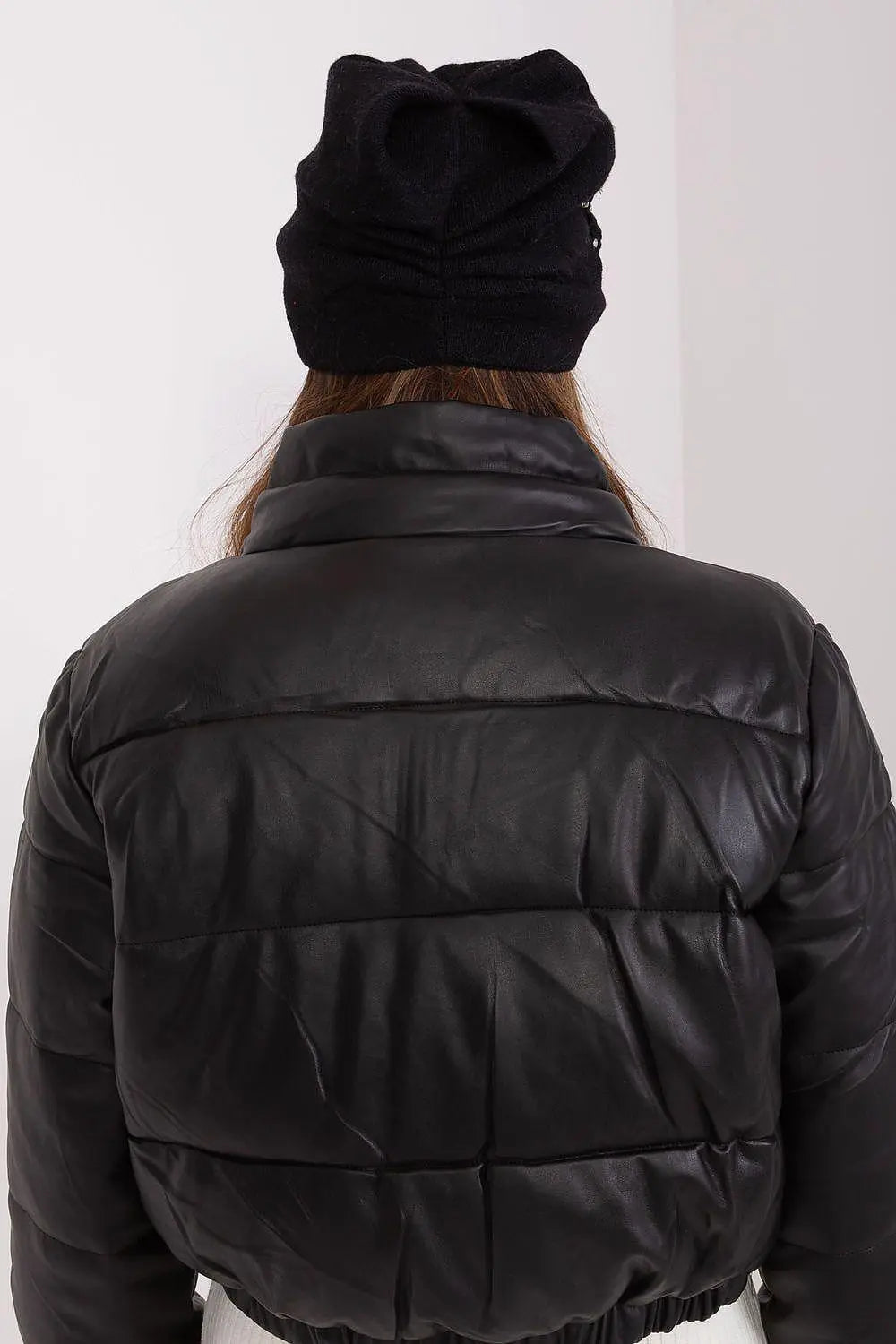 Women's Warm Winter Hat – Smooth Knit with Side Appliqué