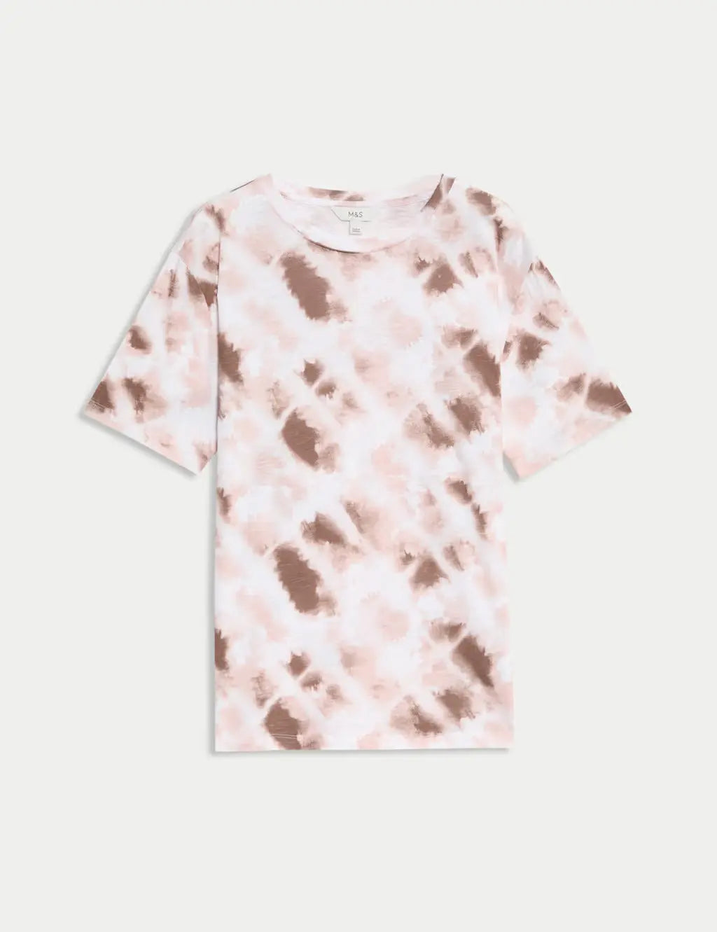 Womens Cotton Modal Blend Printed T-Shirt