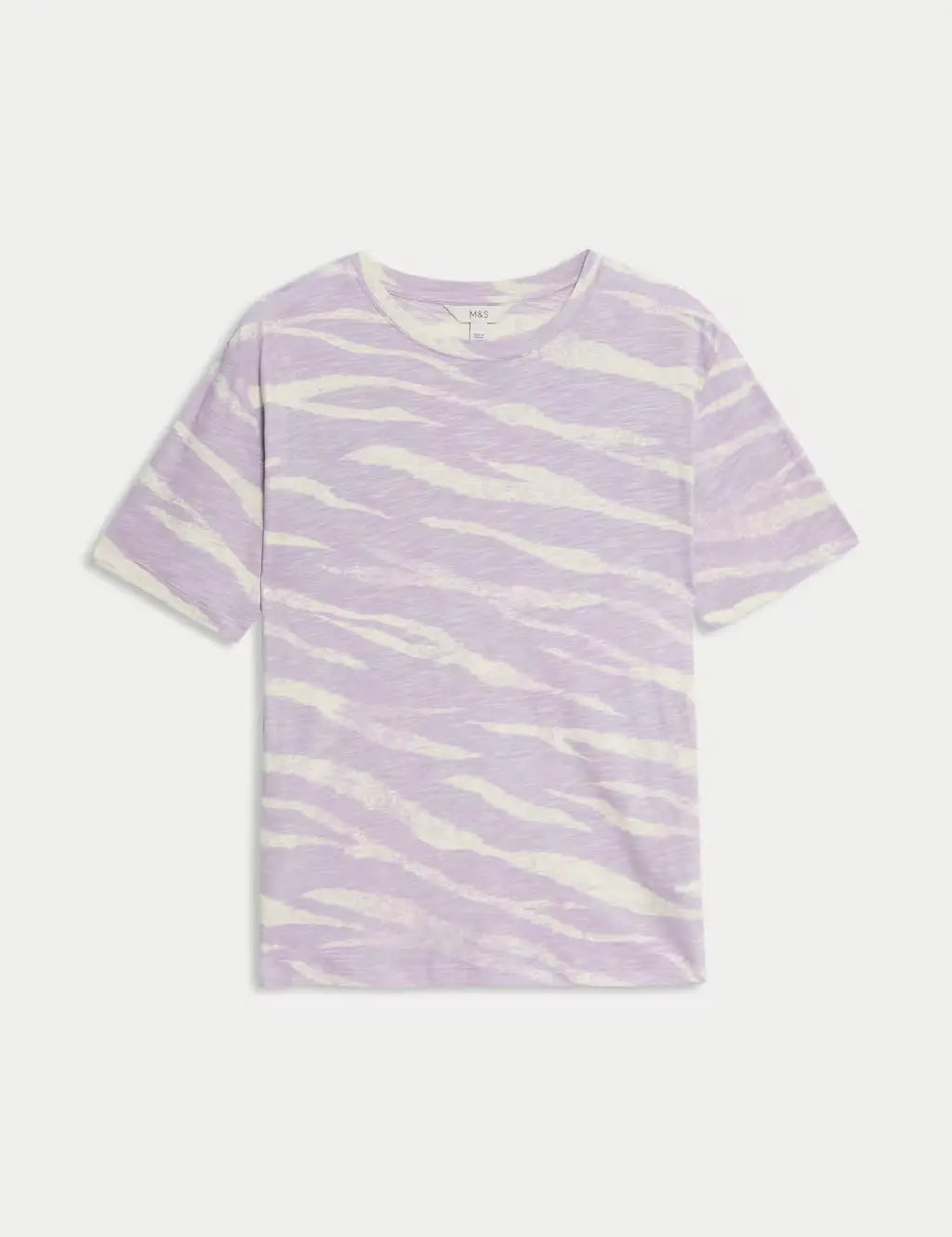 Womens Cotton Modal Blend Printed T-Shirt
