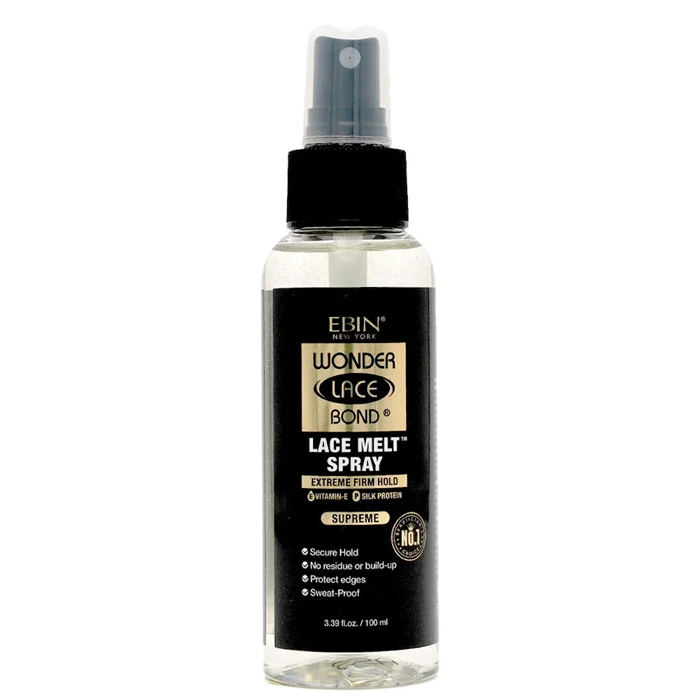 Ebin Wonder Lace Bond Lace Melt Spray | Supreme 3.39 oz