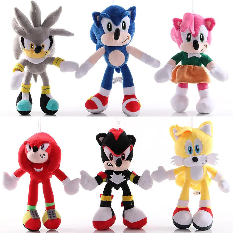 Sonic Plush Toy - Hedgehog Character Stuffed Animal