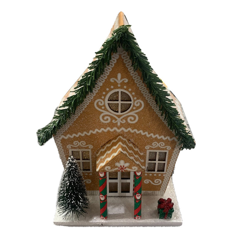 LED Decoration - Christmas Gingerbread House