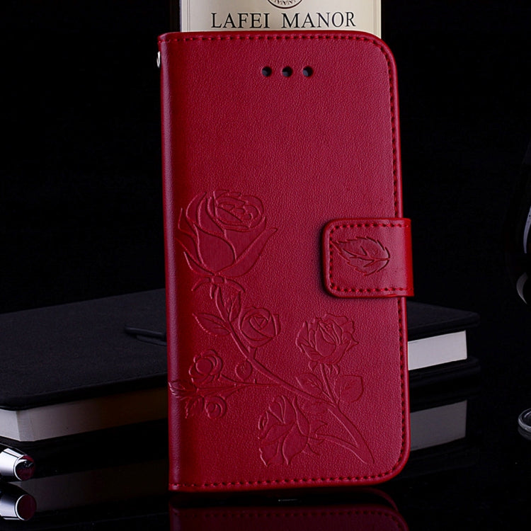 Rose Embossed Horizontal Flip PU Leather Case for Xiaomi Pocophone F1 , with Holder & Card Slots & Wallet, For Xiaomi Poco F1