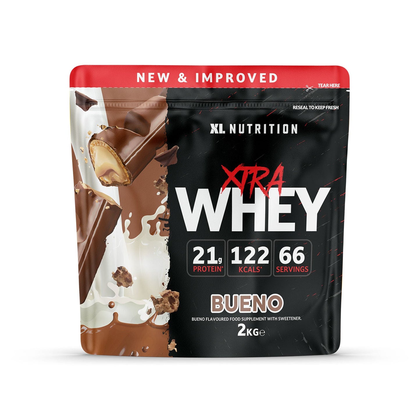 XL Nutrition XTRA Whey Protein Powder 2kg | Muscle Growth & Recovery