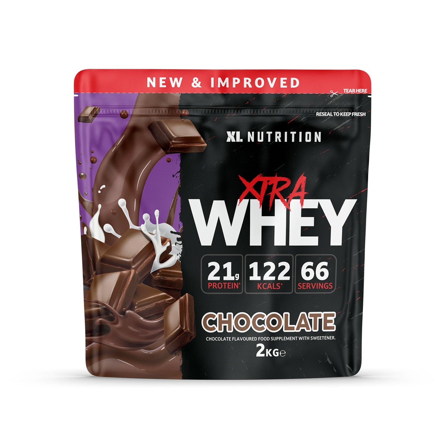 XL Nutrition XTRA Whey Protein Powder 2kg | Muscle Growth & Recovery