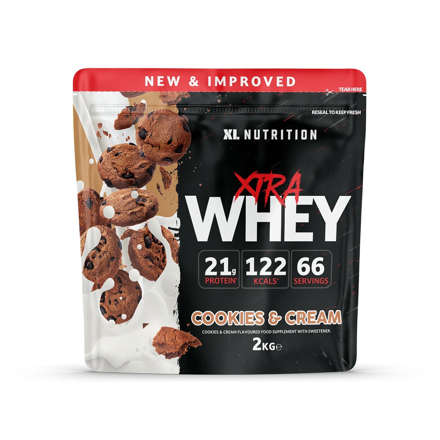 XL Nutrition XTRA Whey Protein Powder 2kg | Muscle Growth & Recovery