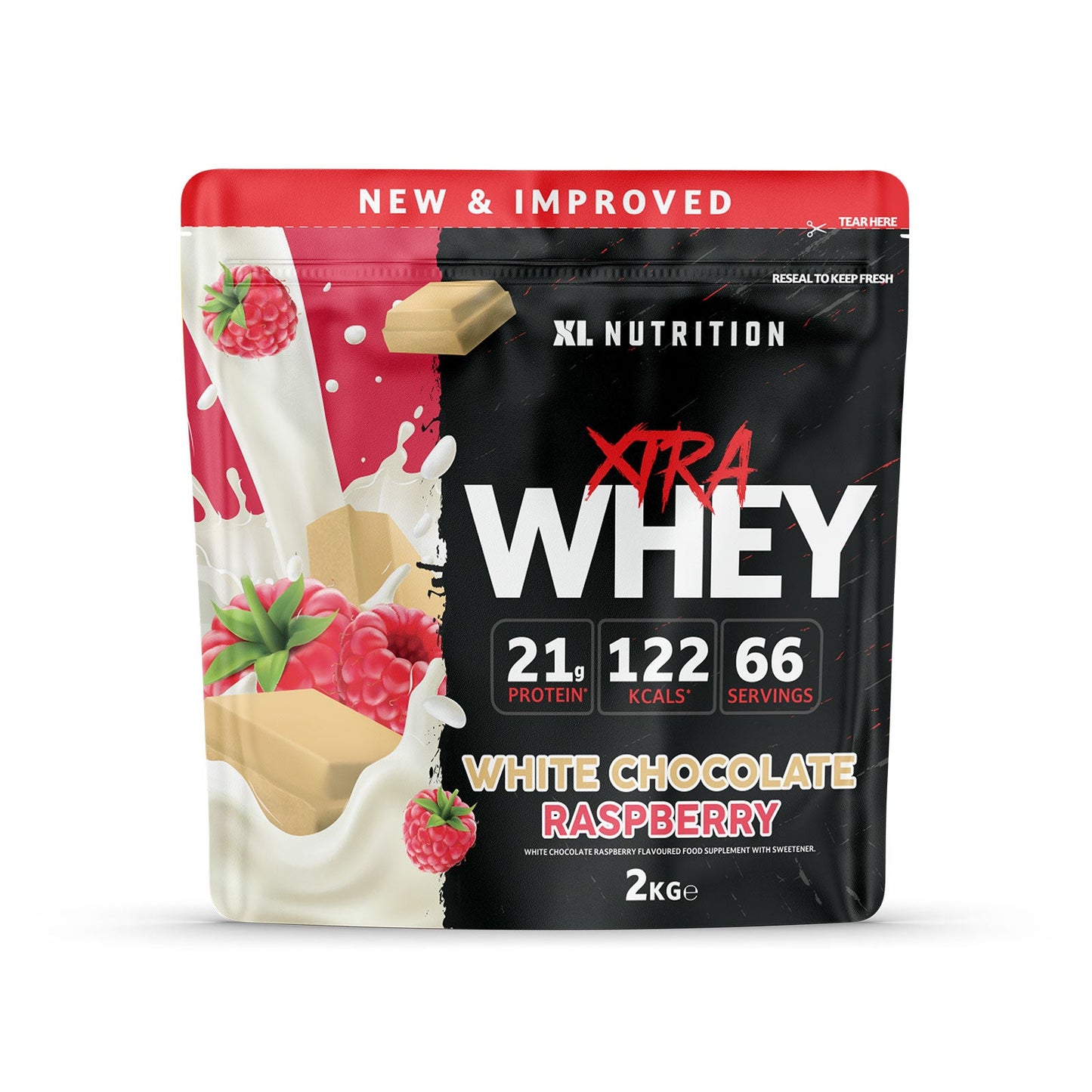 XL Nutrition XTRA Whey Protein Powder 2kg | Muscle Growth & Recovery