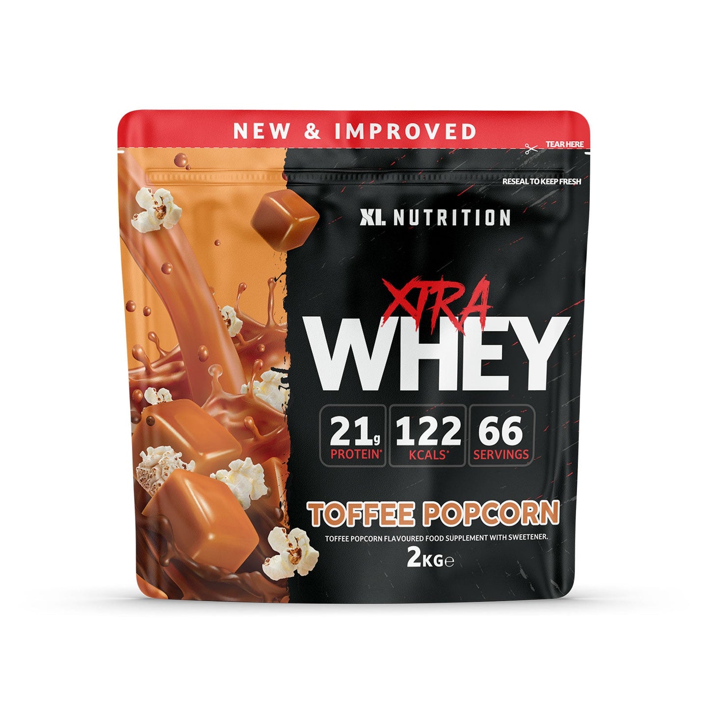 XL Nutrition XTRA Whey Protein Powder 2kg | Muscle Growth & Recovery