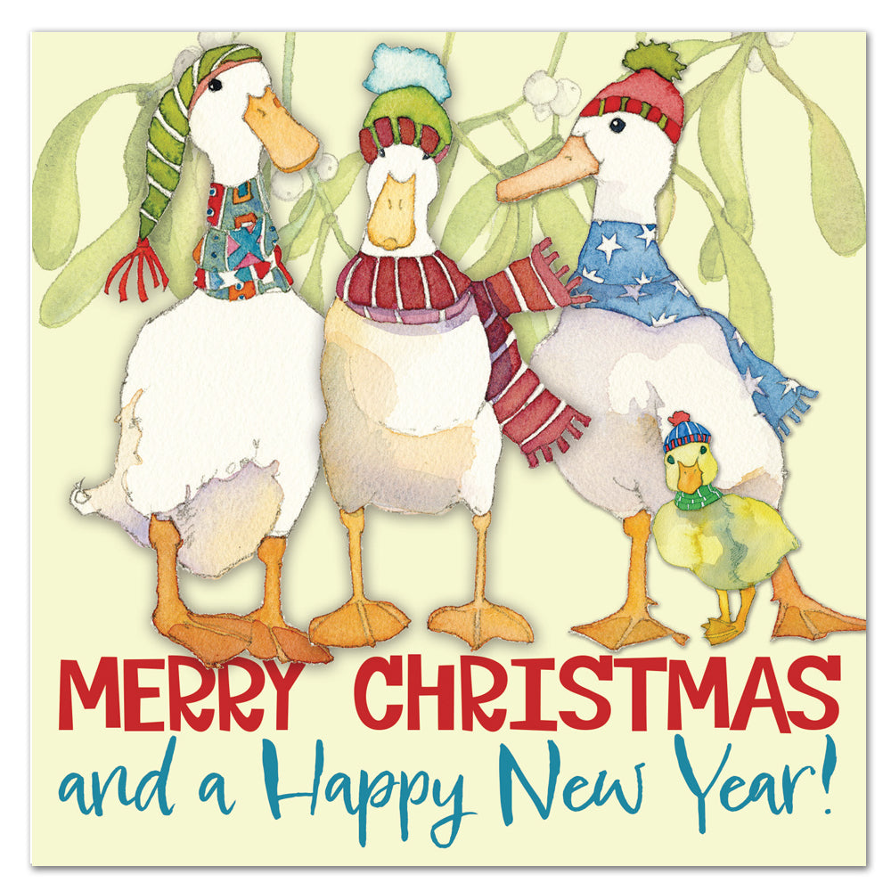 Christmas Quackers Christmas 6 card pack