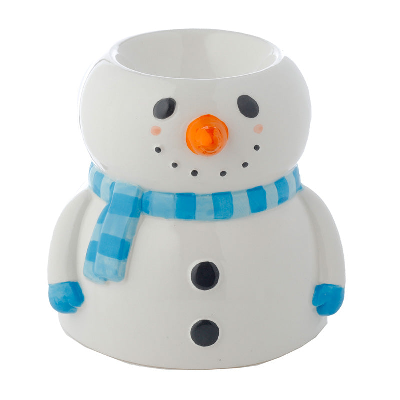 Ceramic Snowman Shaped Christmas Oil Burner