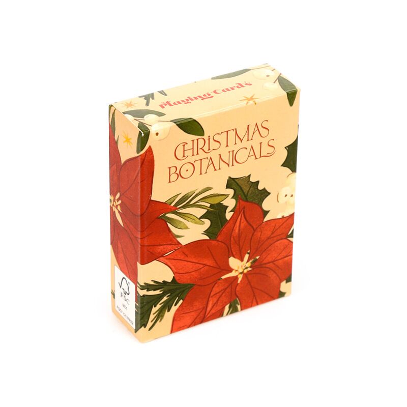 Standard Deck of Playing Cards - Christmas Botanicals
