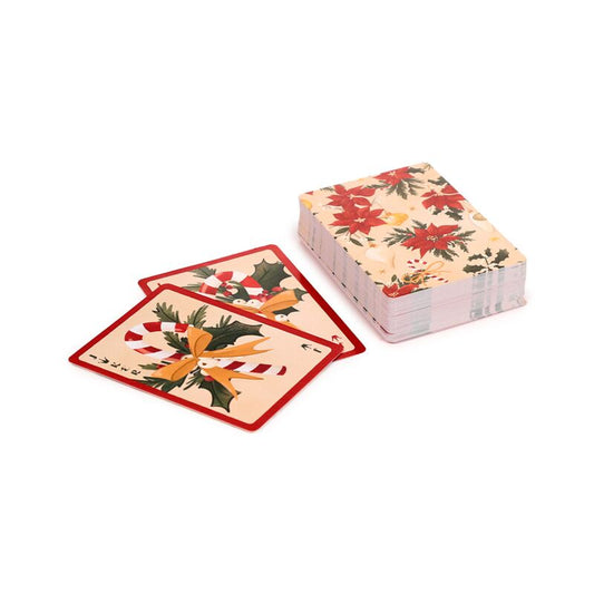 Standard Deck of Playing Cards - Christmas Botanicals