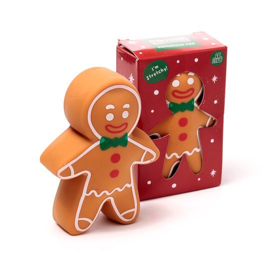 Stretchy Stress/Fidget Toy - Christmas Gingerbread Man