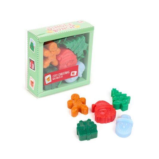 Handmade Wax Melt Set of 5 - Cosy Christmas Jingle Bunch