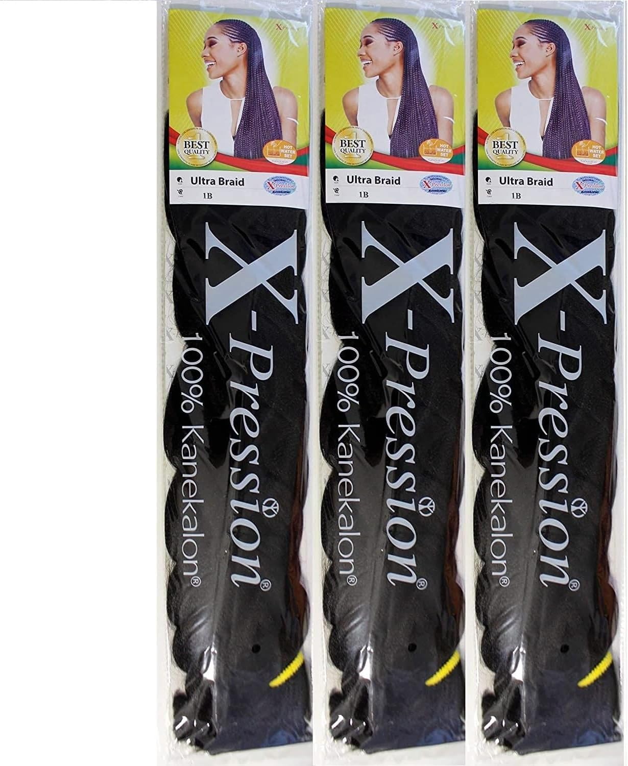 X Pression Ultra Braid (pack of 3) Value Protective Styling