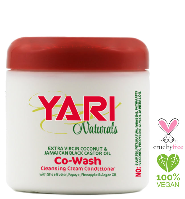 Yari Naturals Extra Virgin Coconut Oil & Jamaican Black Castor Oil Conditioner - Strengthening & Growth for Dry, Damaged & Natural Hair 475ml
