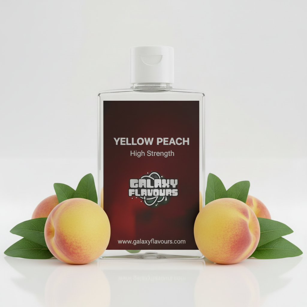 Yellow Peach Food Flavouring Concentrate – Professional High Strength – 100ml