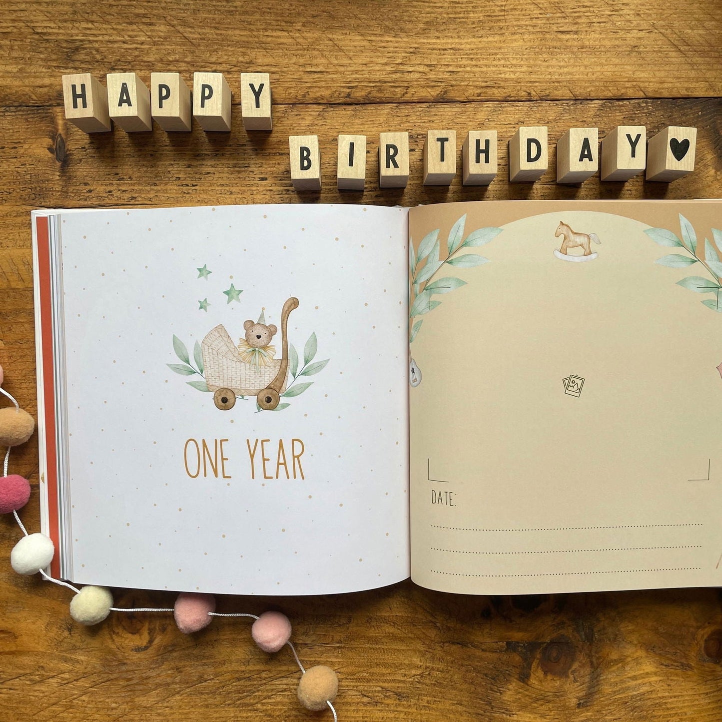 Your First Year - Baby Memory Book