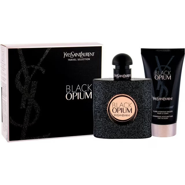 Yves Saint Laurent Black Opium Gift Set 50ml EDP + 50ml Body Lotion