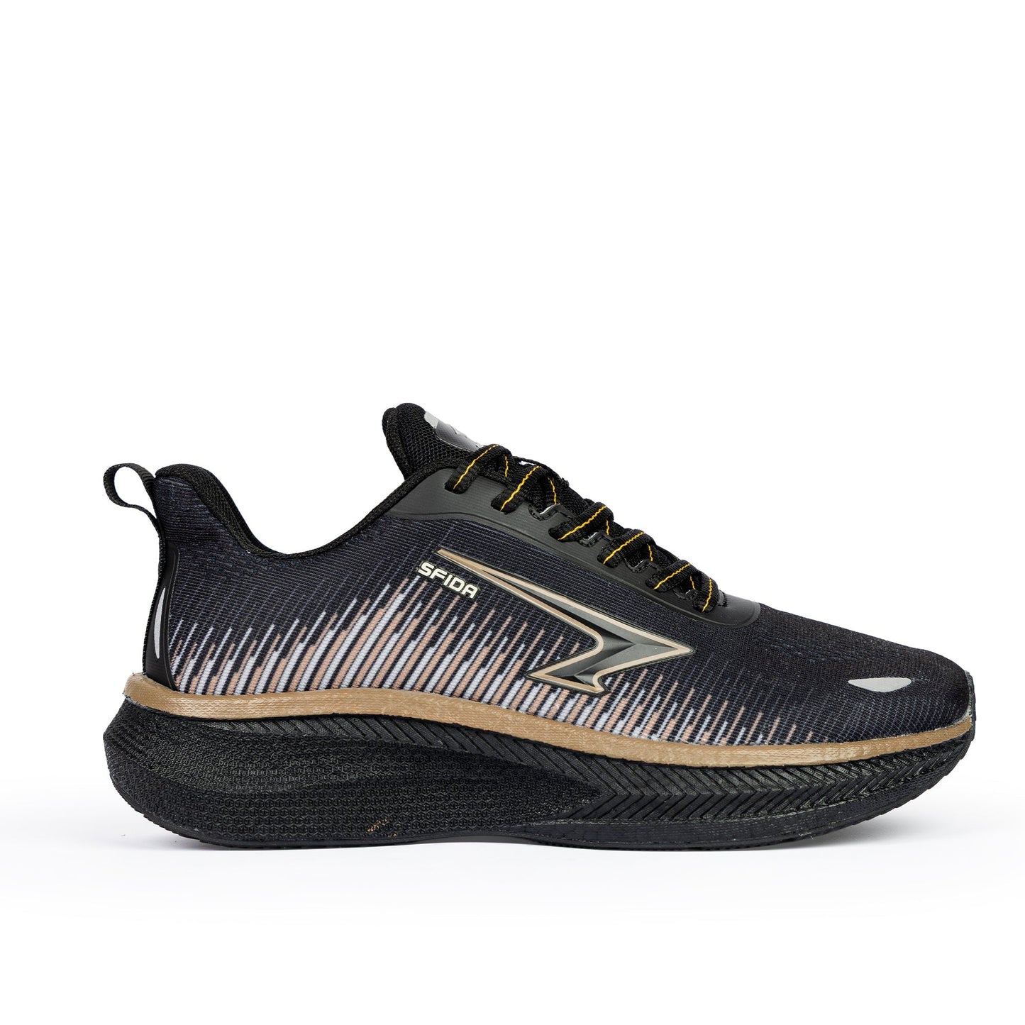 Zephyr 2.0 Ladies Runners - Black/Gold