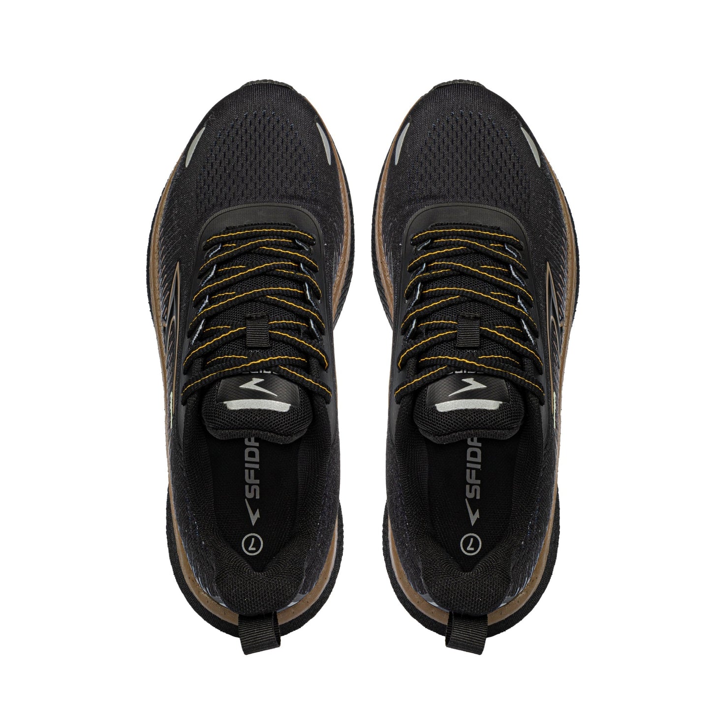 Zephyr 2.0 Ladies Runners - Black/Gold