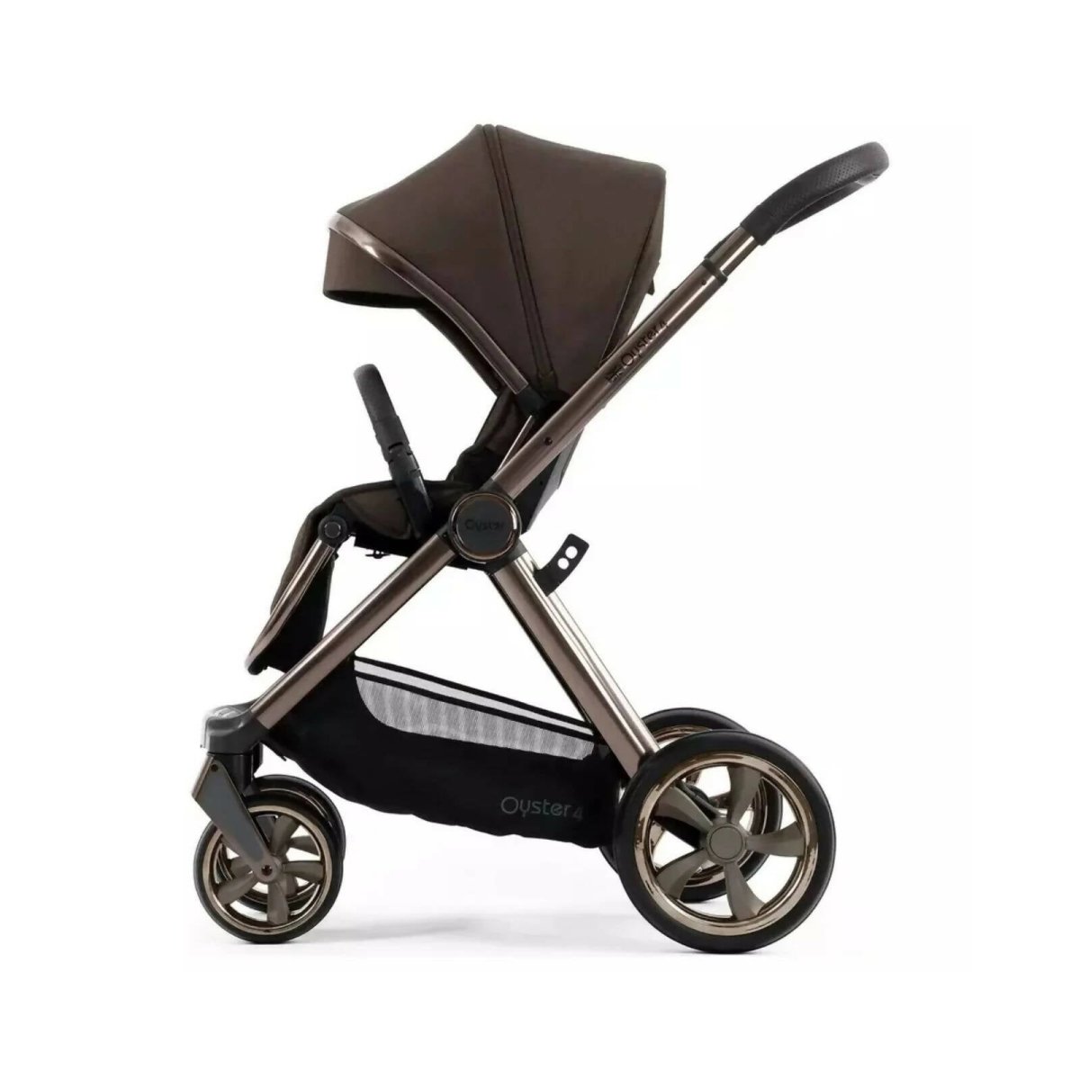 Oyster 4 Single Stroller - Chocolate Velvet