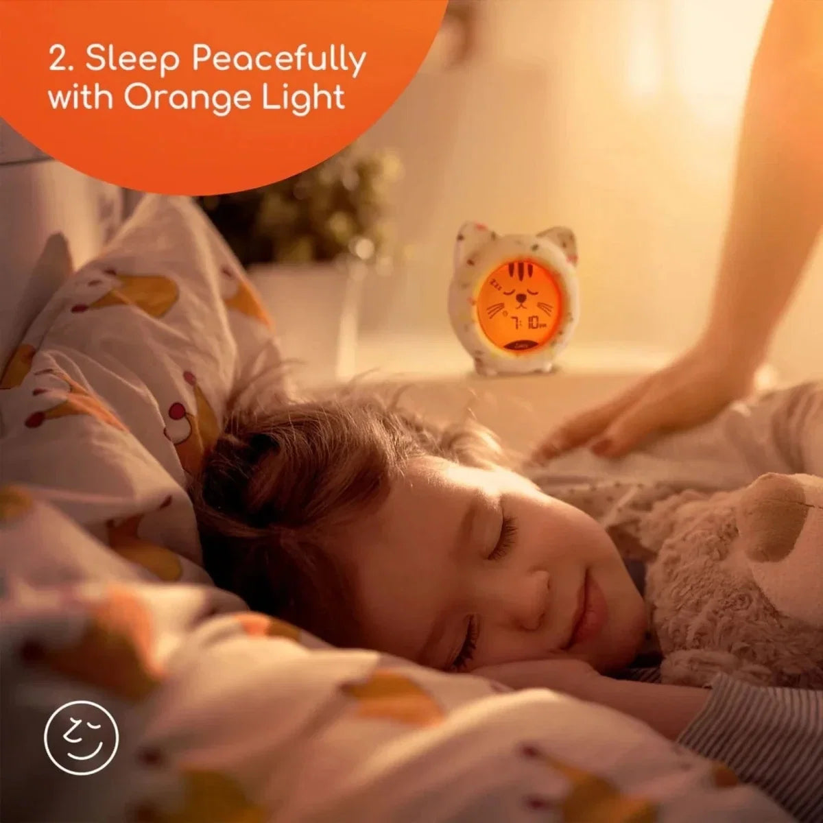 Zeepy Kip the Kitty 4 Phase Sleep Trainer Clock