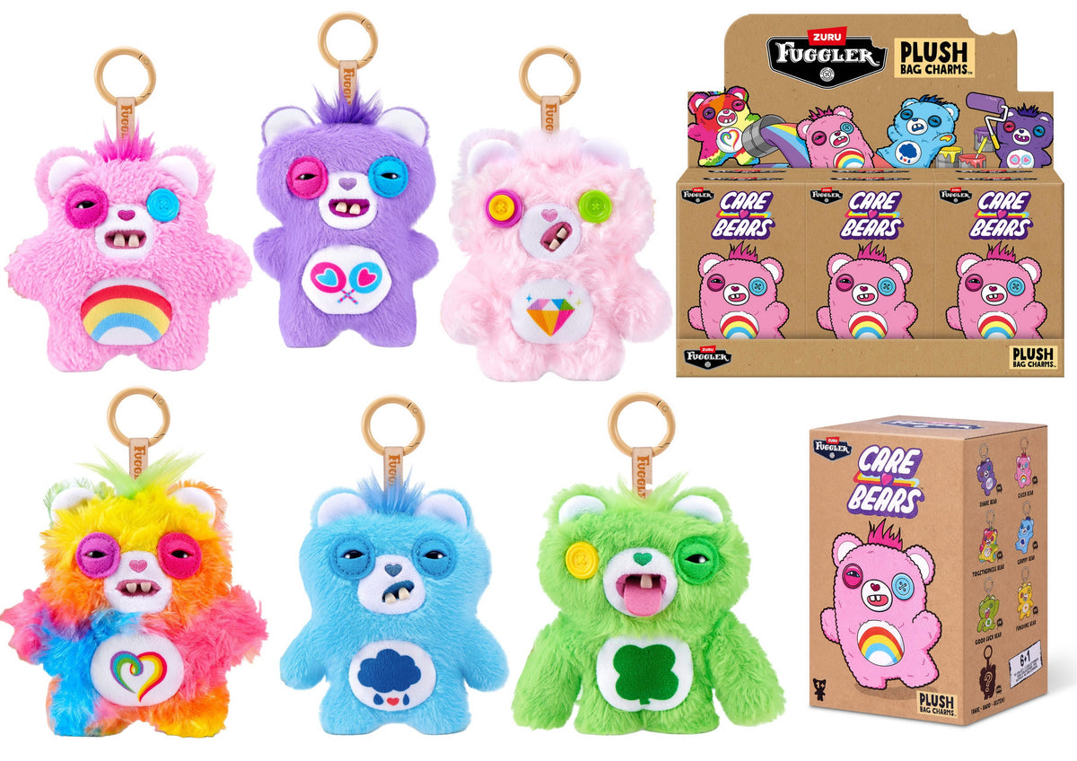 Fuggler Official Care Bear Plush Toy Keychain Blind Box