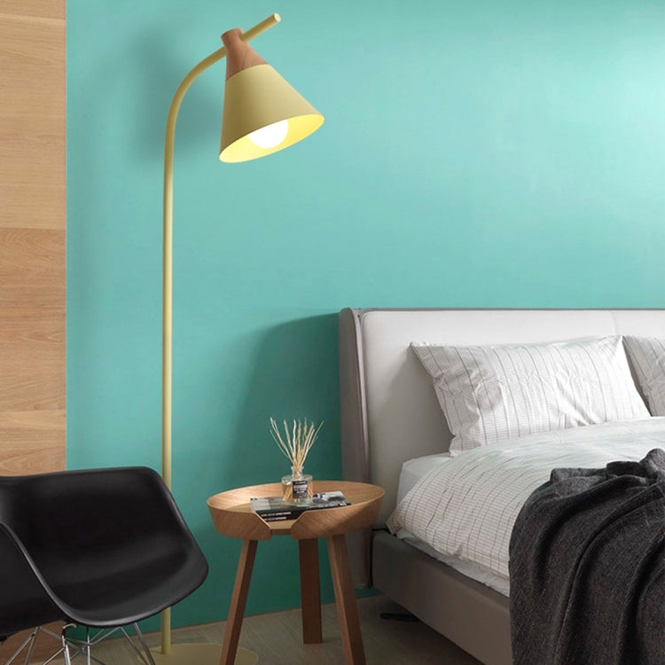 Macaron floor lamp vertical table lamp (Yellow)