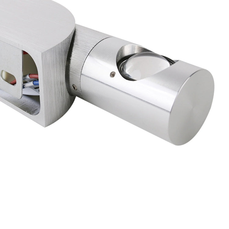 6W 360 Degrees Rotation Wall Lamp LED Nightlight, AC 110-240V (Cool White)