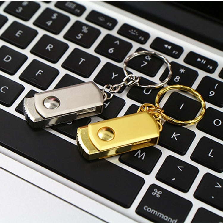 MicroDrive 64GB USB 2.0 Creative Personality Metal U Disk with Keychain, 64GB
