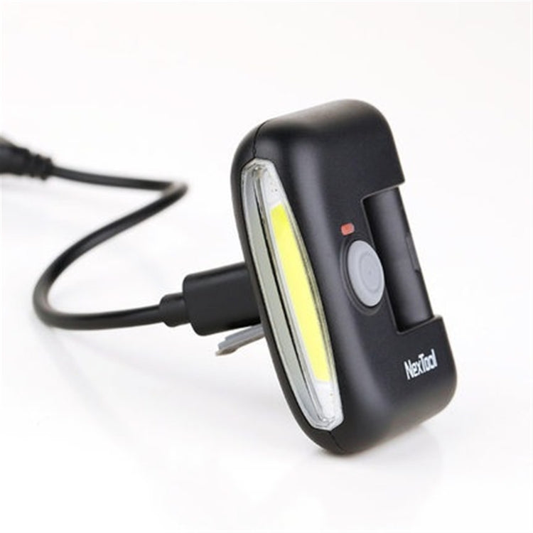 Nextool Multifunctional Headlight COB 170LM Outdoor Camping Rotatable Bicycle Light Warning Lamp with Antibacterial Belt(Black)
