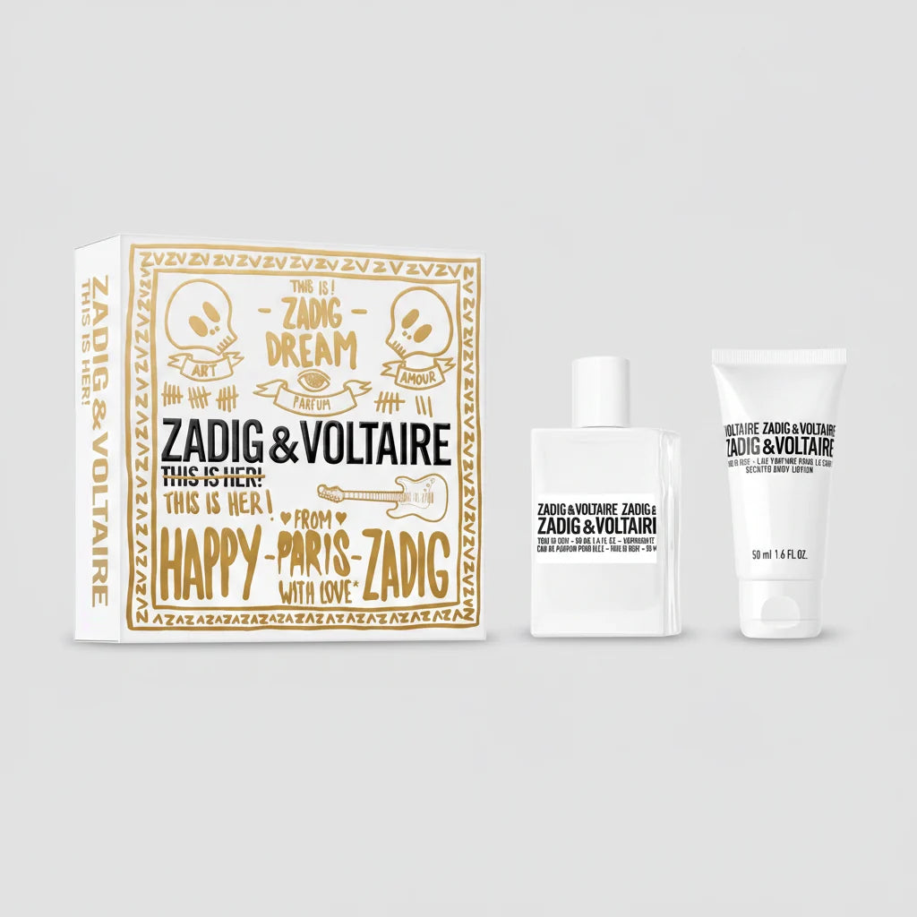 Zadig & Voltaire This is Her Gift Set 50ml EDP + 50ml Body Lotion