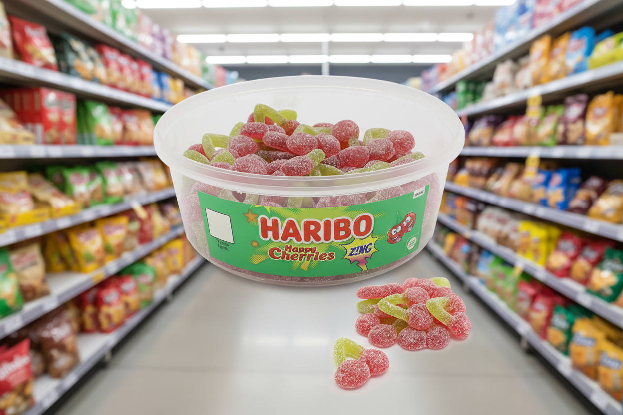 75 x Haribo Happy Cherries Zing