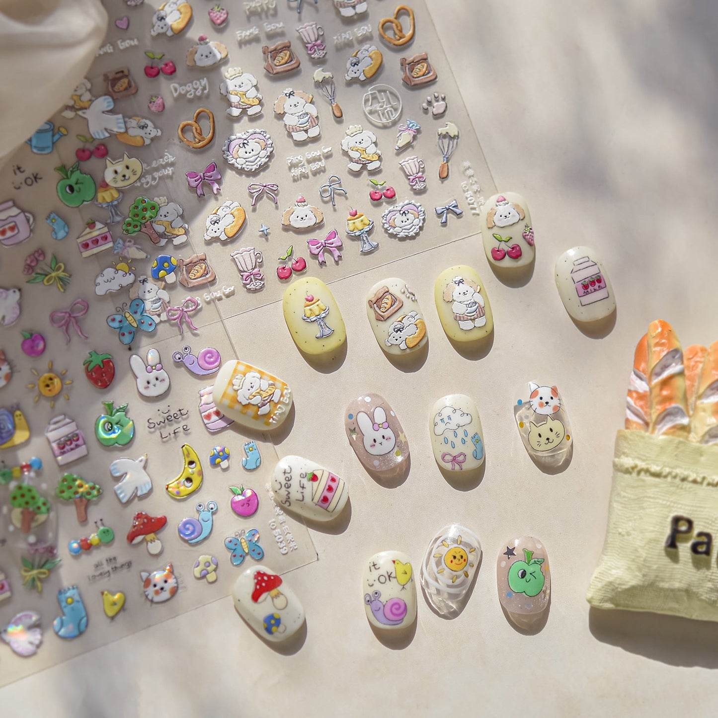 Hello Claws | Lovely Zoo Nail Deco Sticker