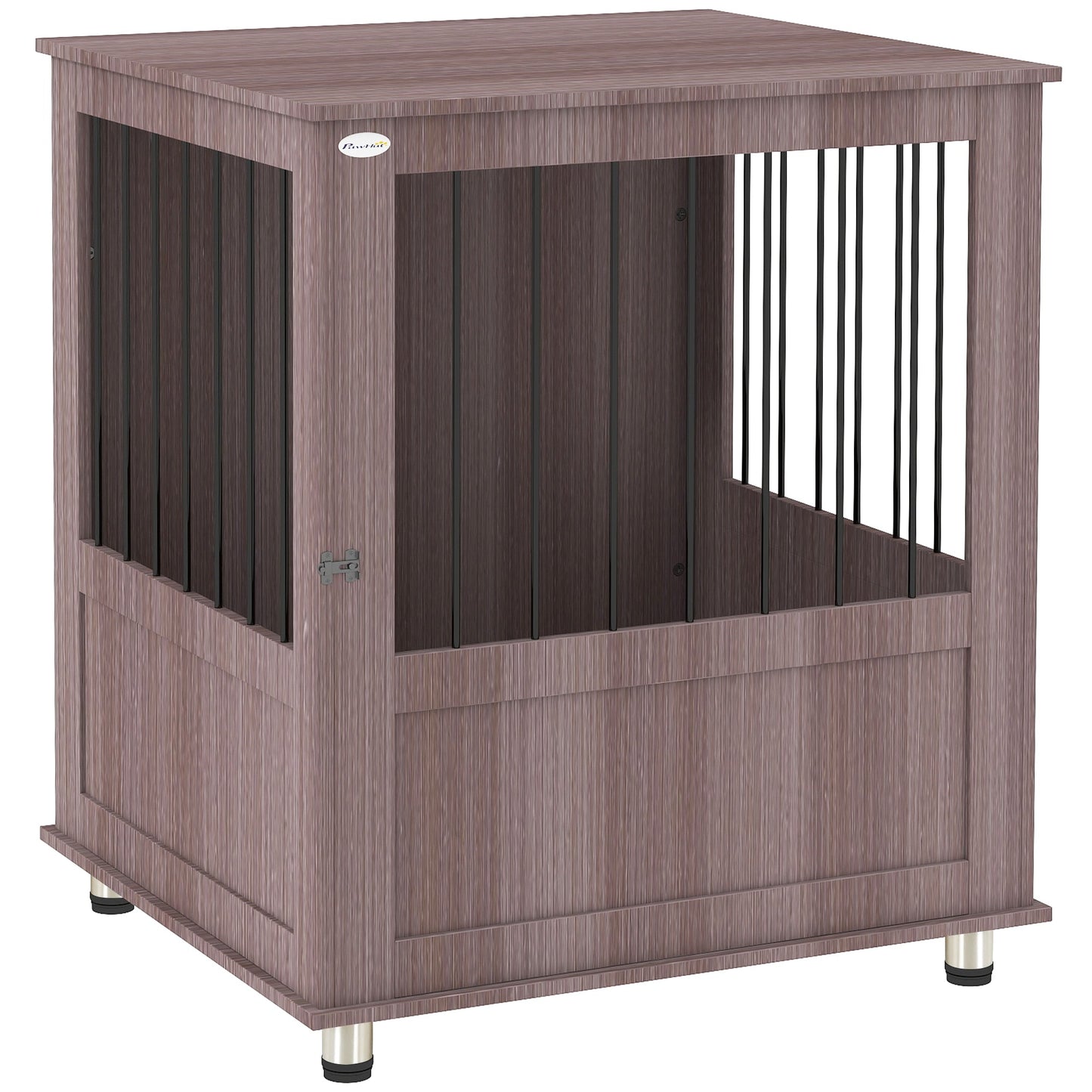PawHut Dog Crate Kennel Cage for Small Medium Dog, Indoor End Table