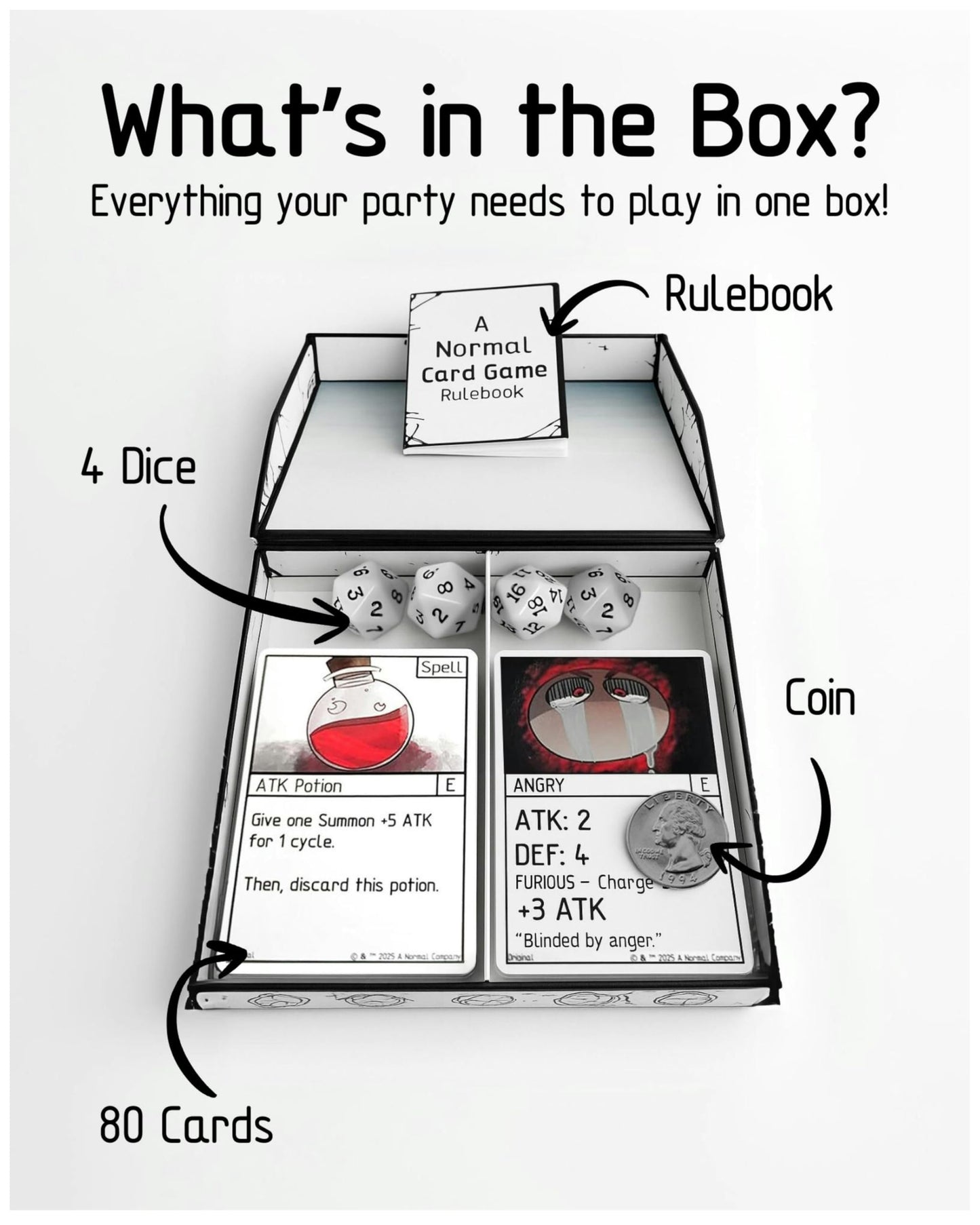 A Normal Card Game Original Edition – Fast-Paced, Easy to Learn for 2–4 Players