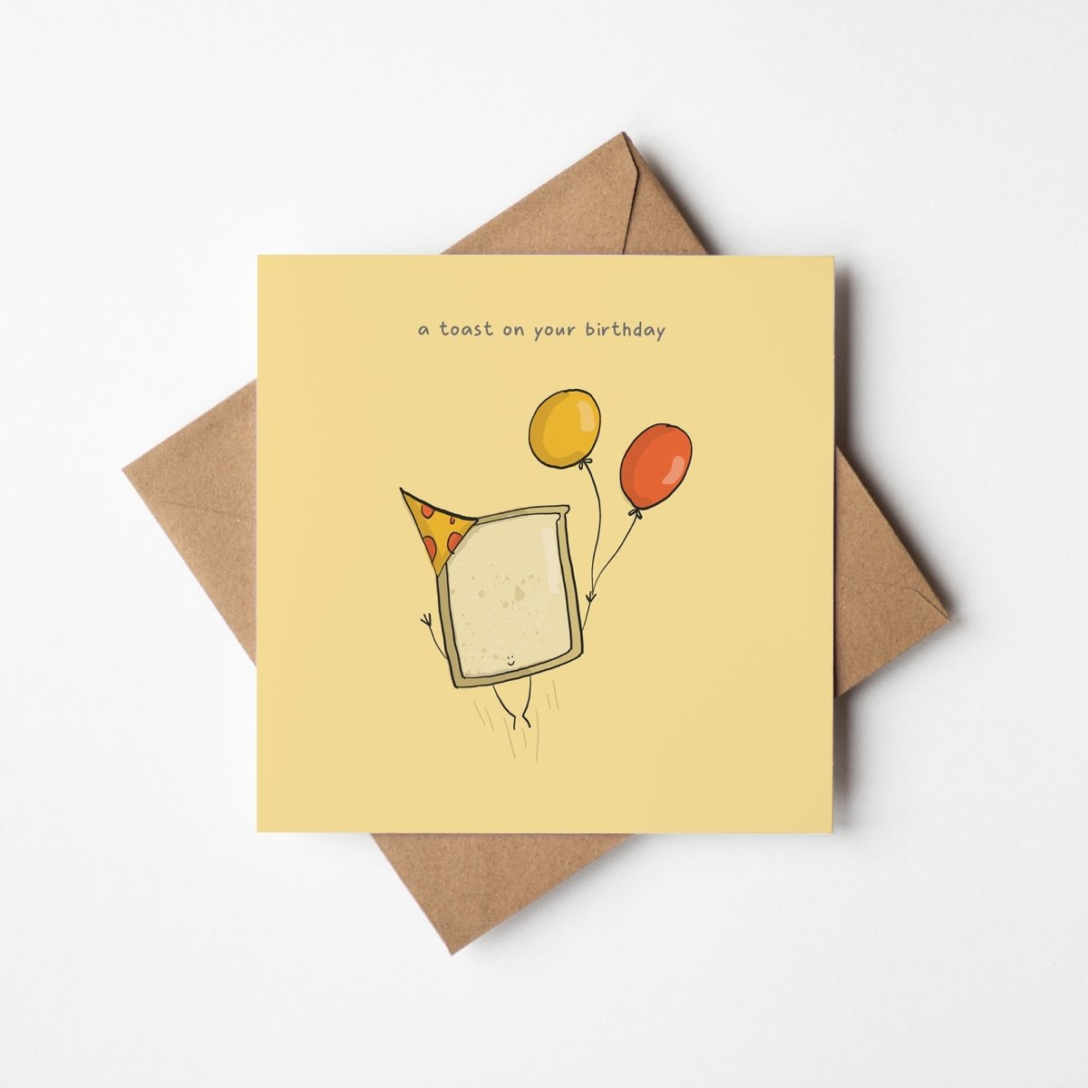 A Toast On Your Greeting Card