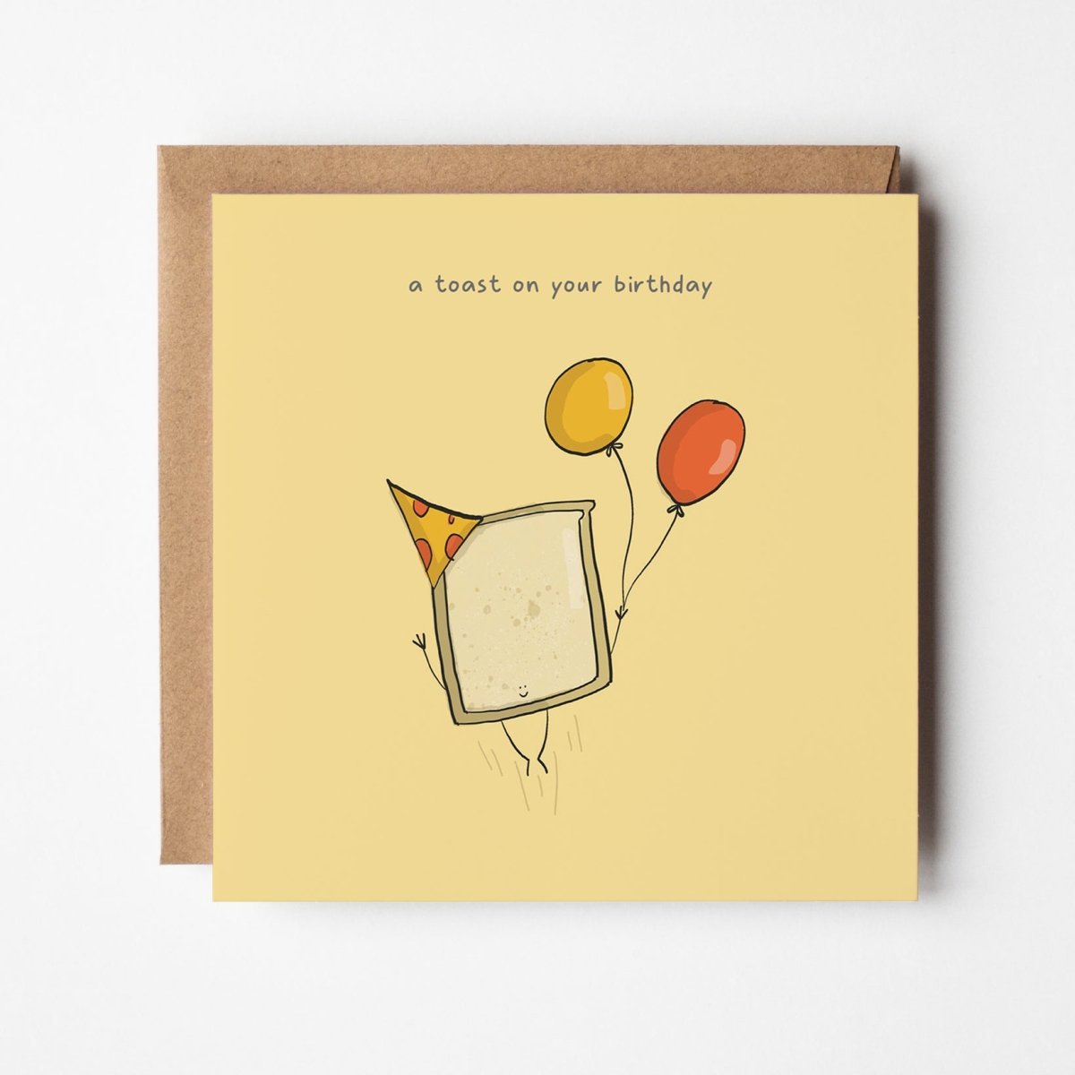 A Toast On Your Greeting Card