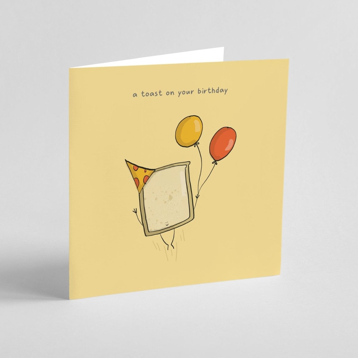 A Toast On Your Greeting Card