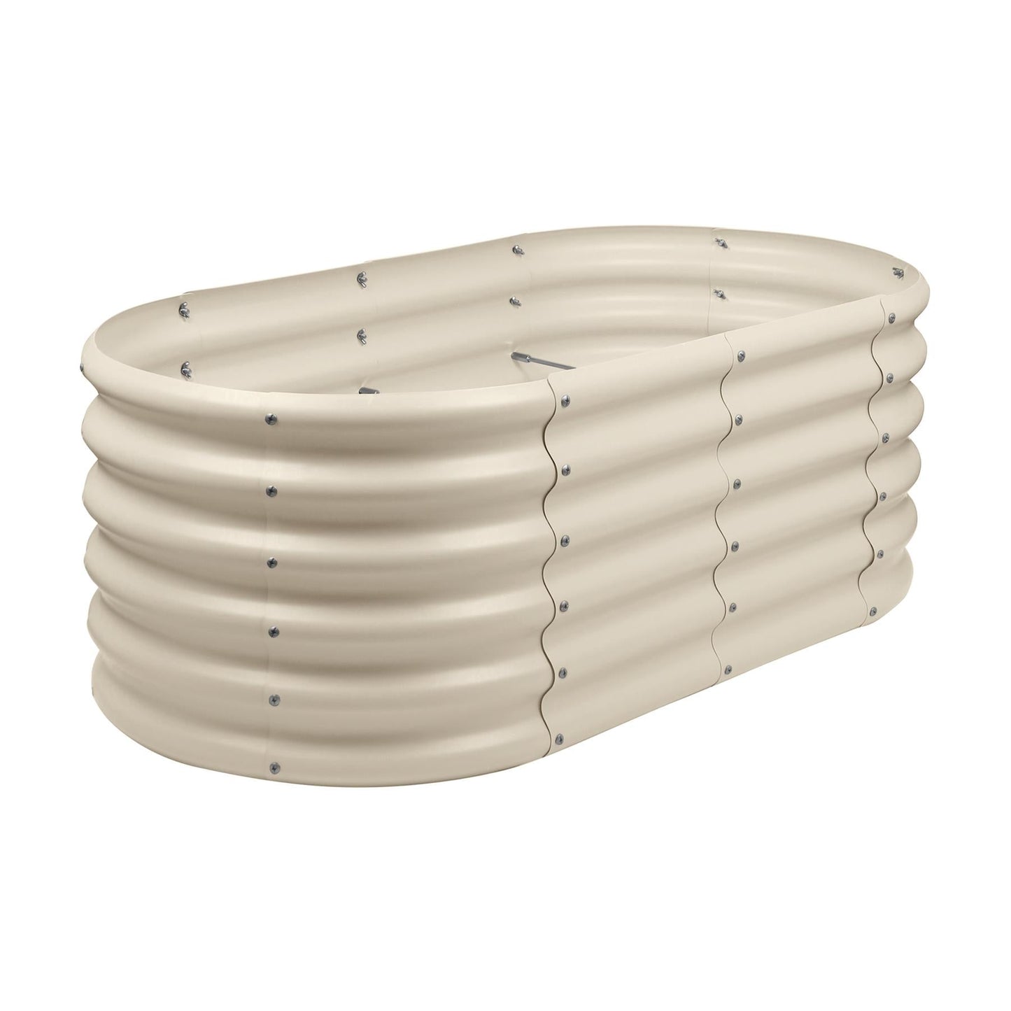 Rounded Raised Garden Bed - 120cm x 60cm x 45cm