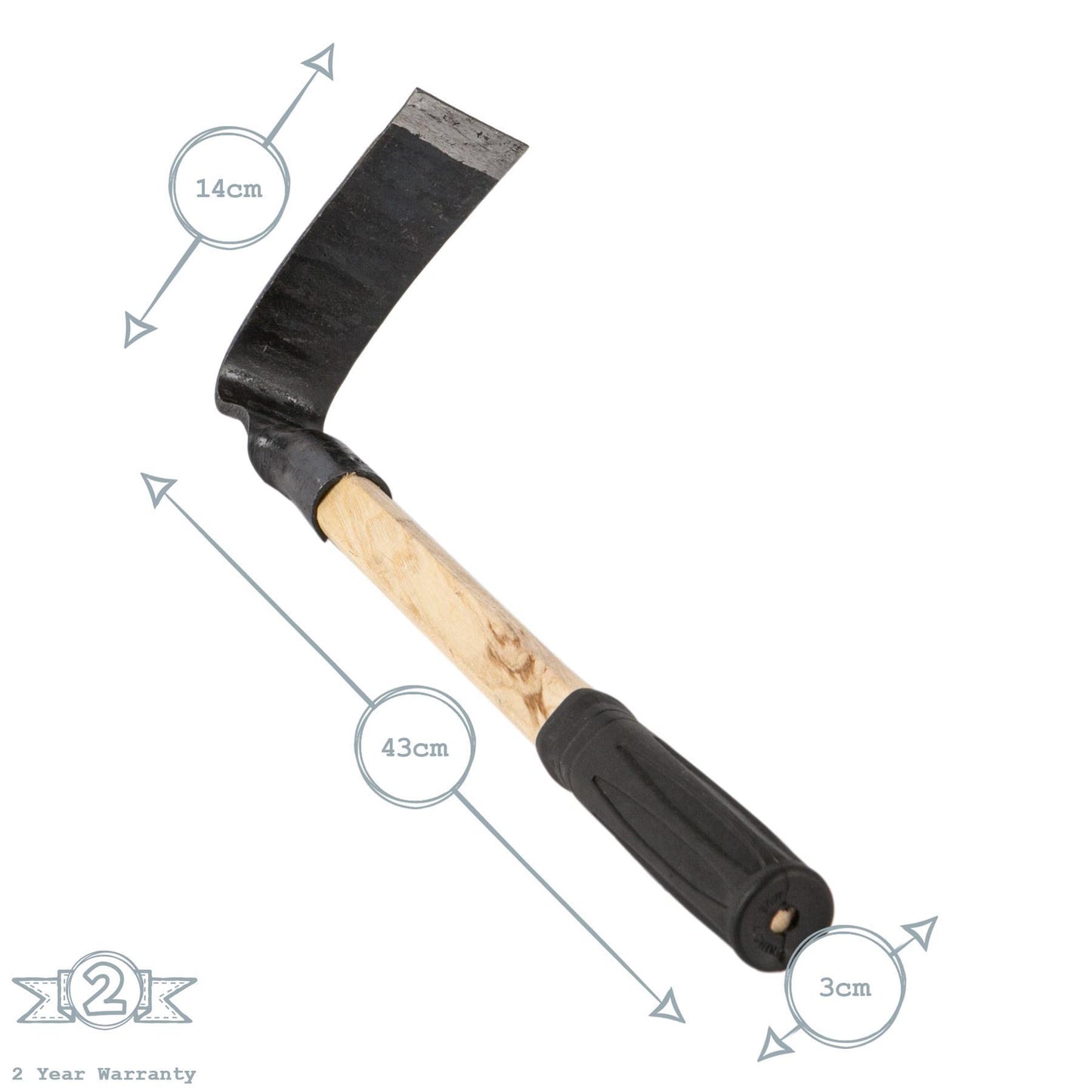 43cm Steel Hand Hoe