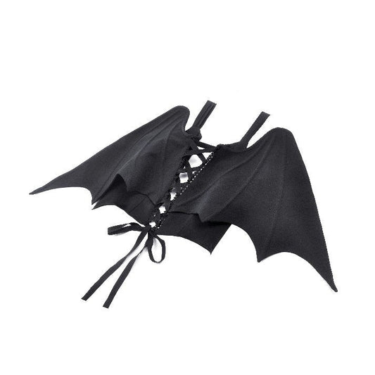 Dark In Love Vespertilio Bat Wing Vest - Gothic Waistcoat