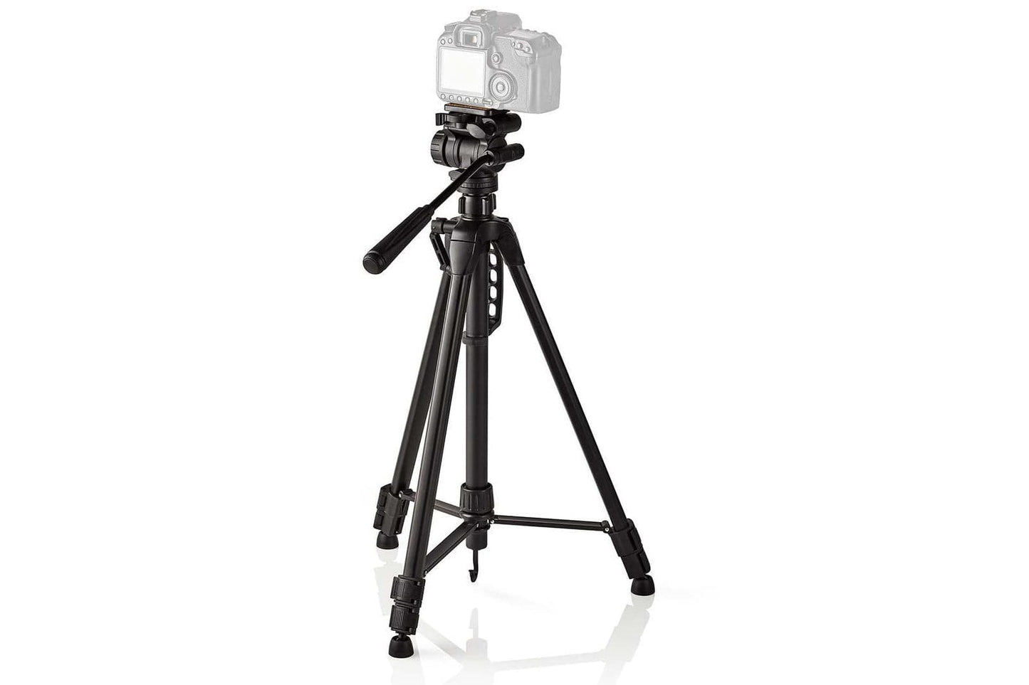 Nedis 3 Section 1.65m Tripod with 3-way Friction Pan & Tilt Head