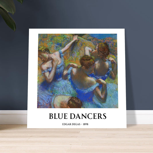 Blue Dancers by Edgar Degas – Classical Impressionist Wall Art