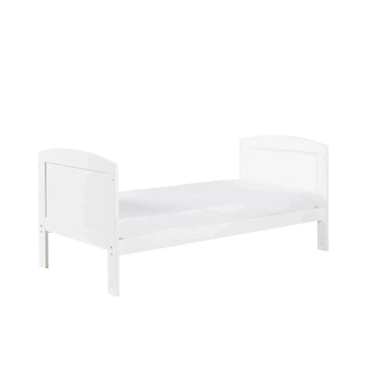 Ickle Bubba Coleby Scandi Cot Bed Scandi White - Without Mattress