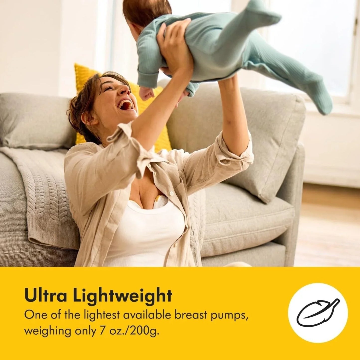 Medela Magic InBra Wearable Single Electric Breast Pump