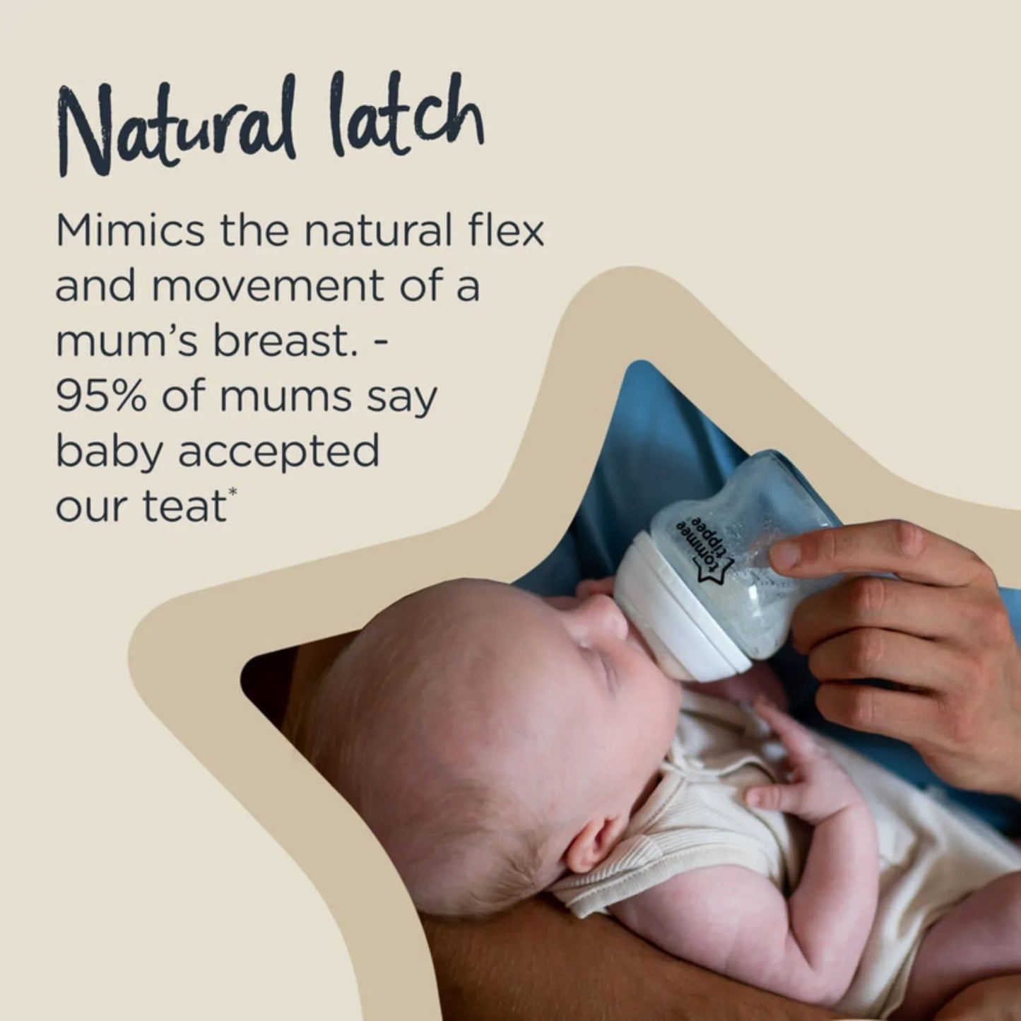 Tommee Tippee Closer to Nature Teat Fast Flow 6+ months Pack of 2